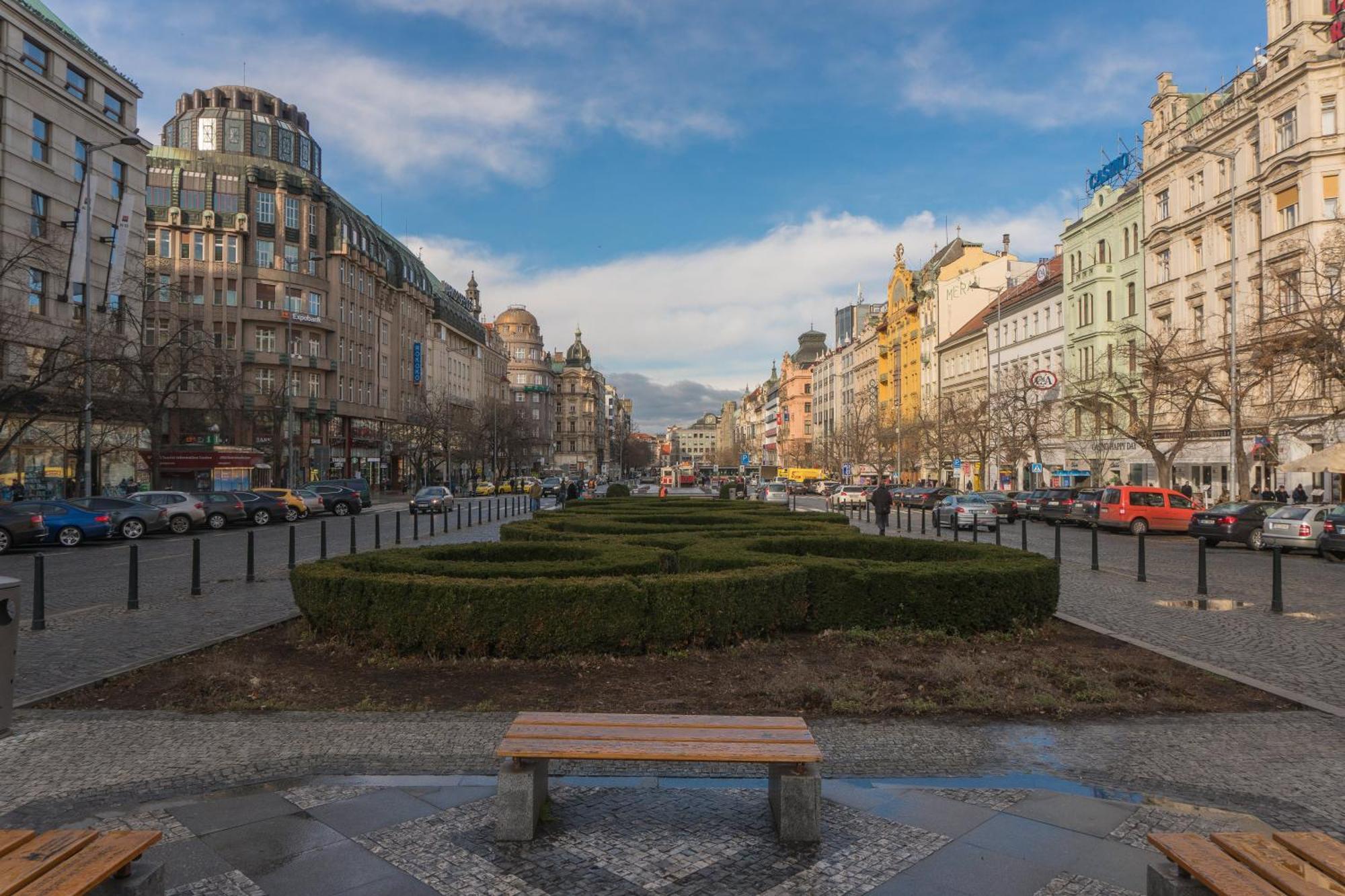 New Design & Style Apartments 50M From Wenceslas Square Praga Exterior foto